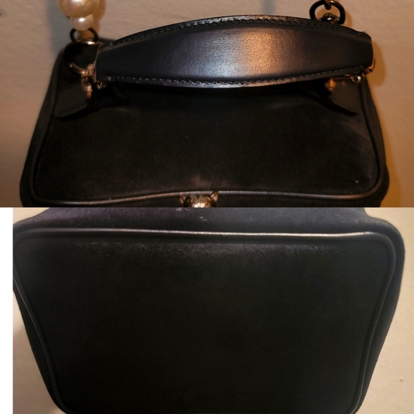 Gucci Horsebit Suede Animalier Vanity Train Case Shoulder Toiletry Mini Handbag - Picture 14 of 16